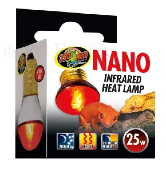 Zoo Med Nano Infrarot-Wärmelampe – Nachtheizung